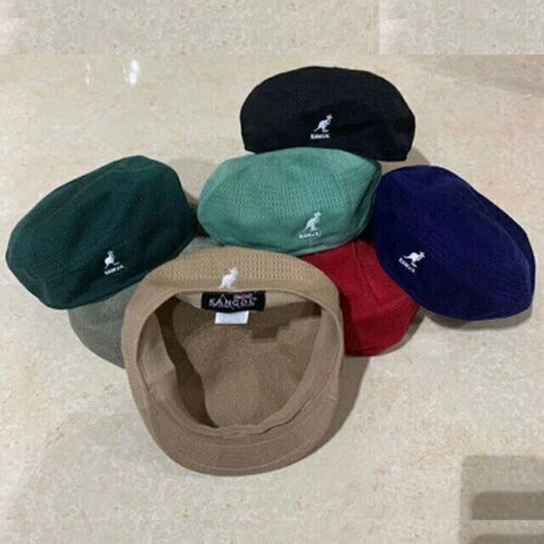 Kangol Breathable Beret Hat Summer Casual Woven Caps Men Women M Size