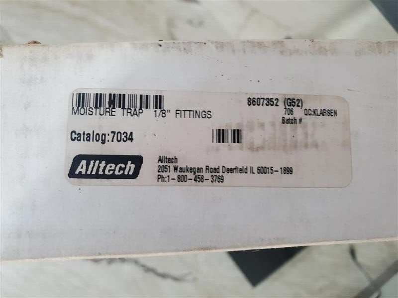 Alltech Moisture Trap Column Catalog:7034 1000 PSIG 1/8" fitting