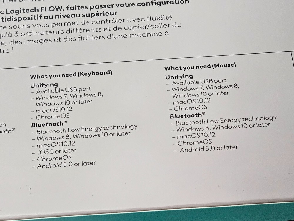 Logitech MK850 Performance Wireless Keyboard Mouse Combo Unifying USB K850 M720