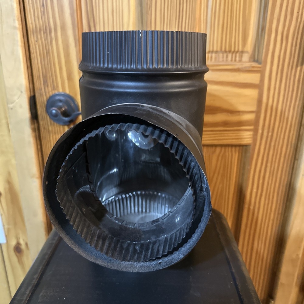 SELKIRK Corp DSP6TE-1 Double Wall Pipe Tee, 6-Inch