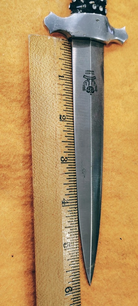 Hirschkrone, Solingen Germany, Presentation Dagger, Rhinestone Encrusted Handle