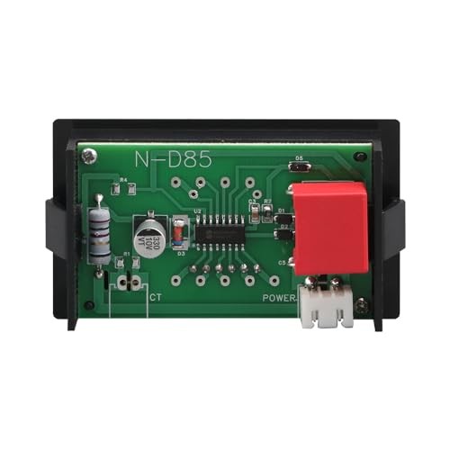 2-Pack 2in1 Panel Mounted Digitalmeter, Measuring Range: AC 60V-500V Meter Volt