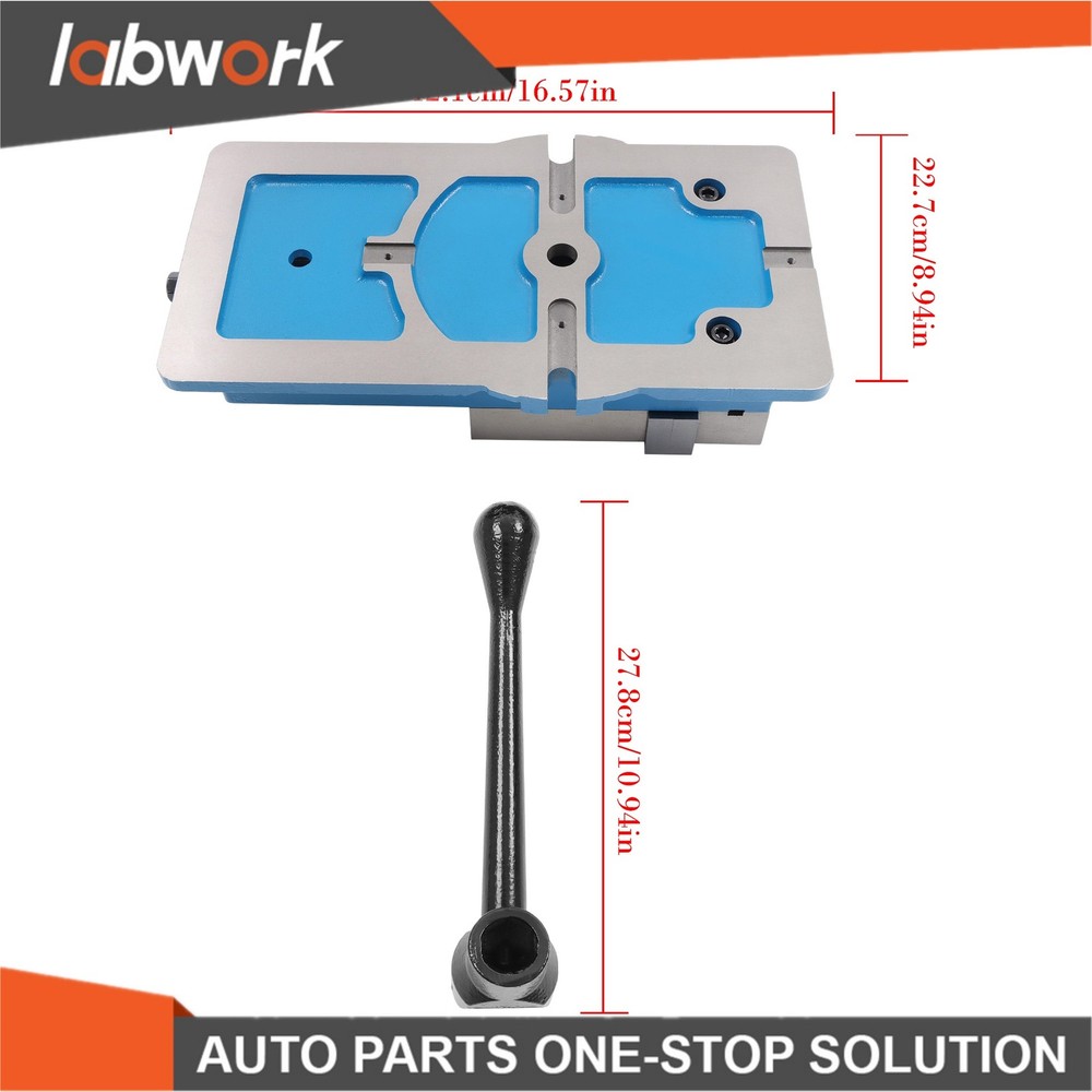 Labwork 6'' Lockdown Vise Precision CNC Milling Machine Bench Clamping Vice
