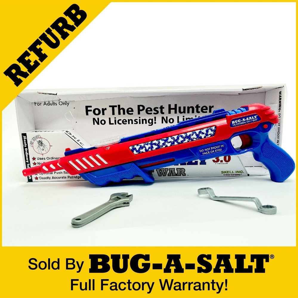 REFURBISHED BUG-A-SALT SALT WAR FREEDOM EDITION 3.0