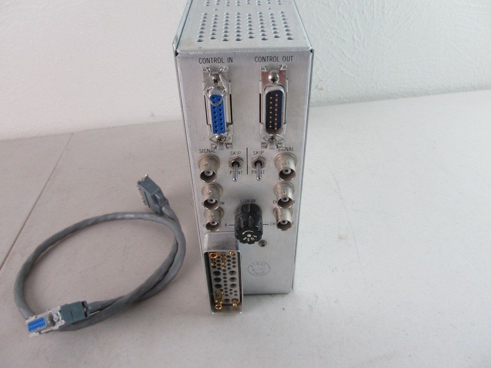 Canberra 1774 DUAL Scaler Digital Readout Module w/ Cable