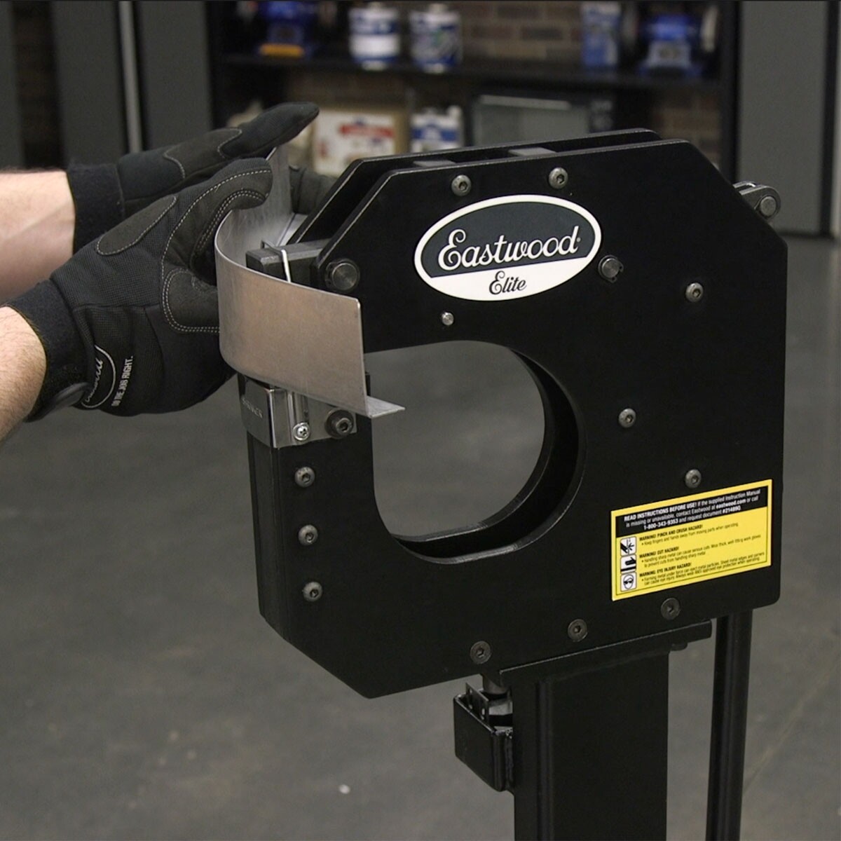 Eastwood 17 inch Elite Deep Jaw Steel Metal Shrinker Stretcher 31 Lbs