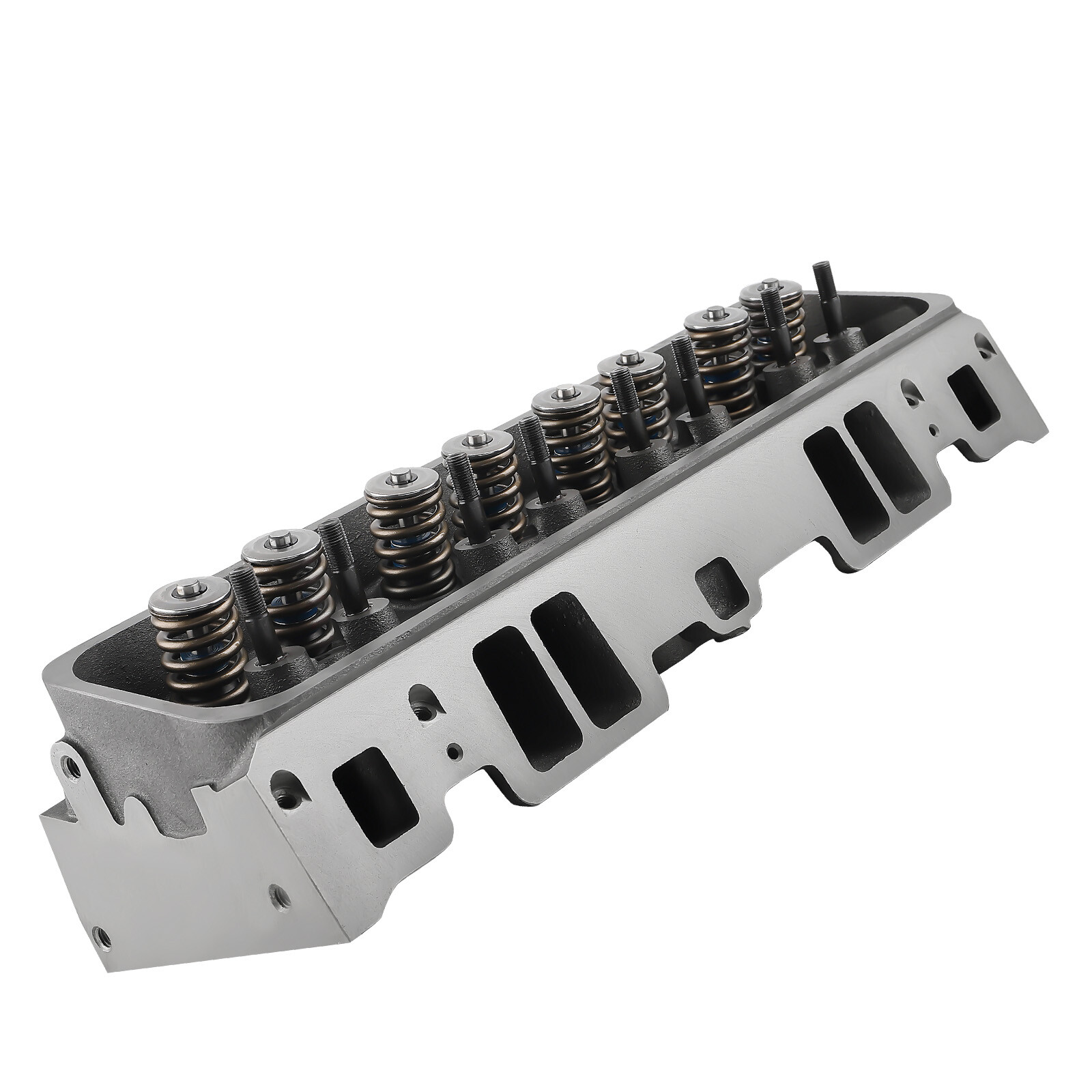 2x Complete Assembled Cylinder Head for GMC Chevrolet Cadillac 5.7L 350Cu V8 OHV