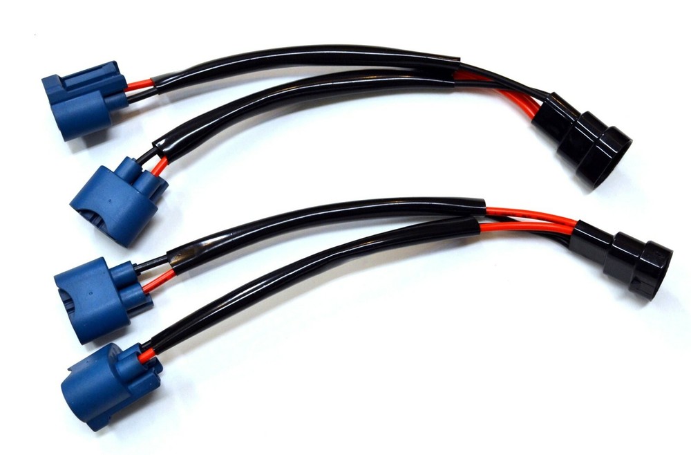 Splitter Wire U 9005 HB3 Two Harness Head Light Low Beam Replace Female Socket
