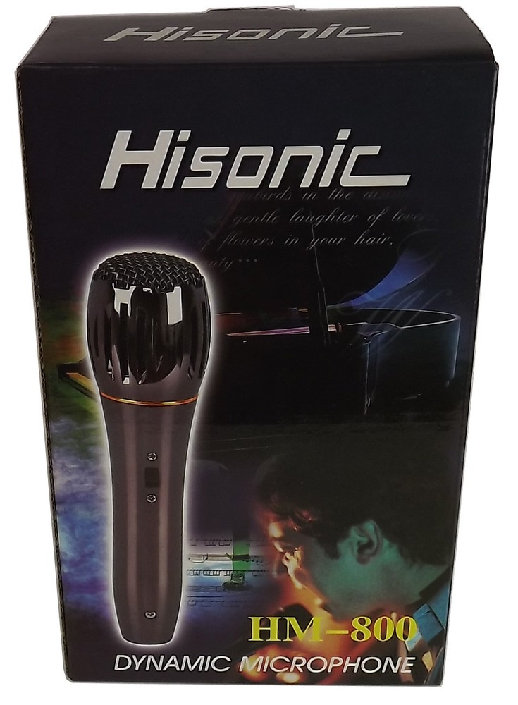 Used Hisonic HM800 Professional Wired Dynamic Handheld Microphone