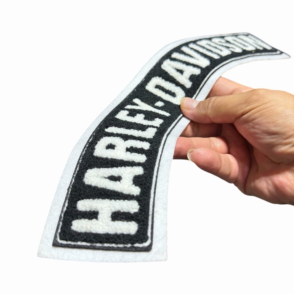 Harley Davidson Motorcycles HD Rocker AUTHENTIC Patch Set Sew On Back Patch