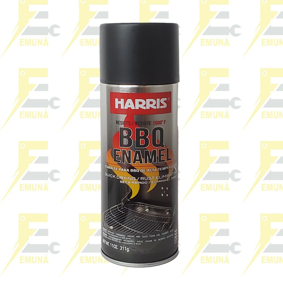 BBQ ENAMEL BLACK Resistant Spray Paint (1bottle)