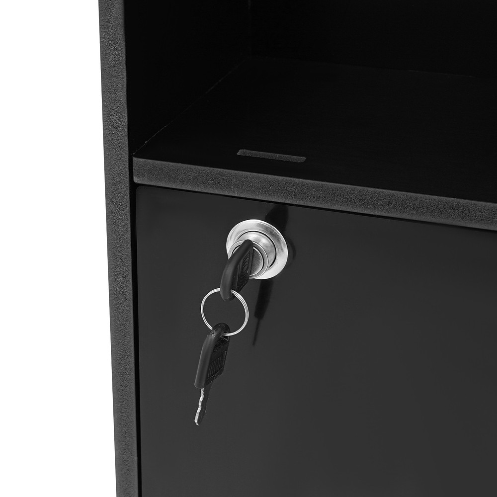 Wall Mounted Desk Cabinet, Multifunctional Floating Desk,Foldable Table Cabinet