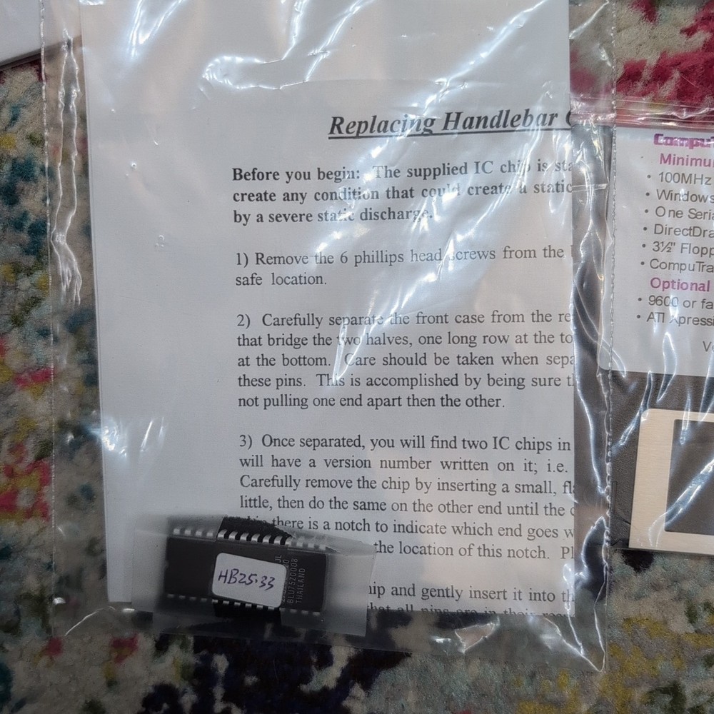 RacerMate CompuTrainer Pc1 Version, 8001/2 Software, 3D, Spinscan Etc