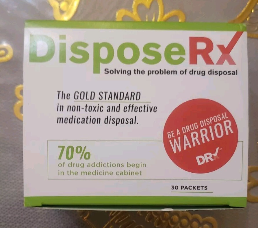 DisposeRx At-home Medication Disposal - 30 packets