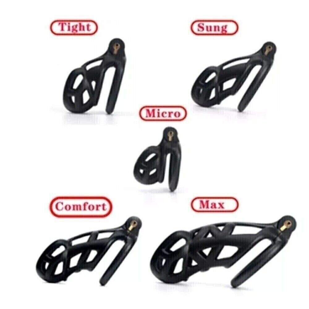 Male Chastity Cage Belt Silicone Device Delay Ejaculation Scrotum Squeeze Ring