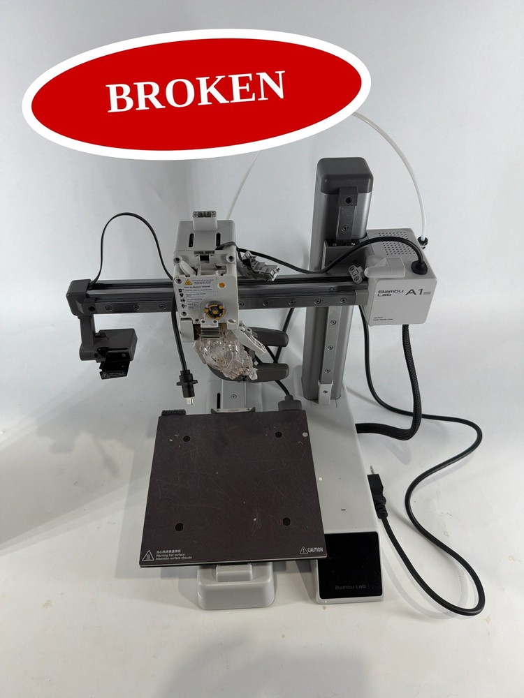 (BROKEN) Bambu Lab A1 Mini 3D Printer High Speed Multi-Color Printing AMS Lite