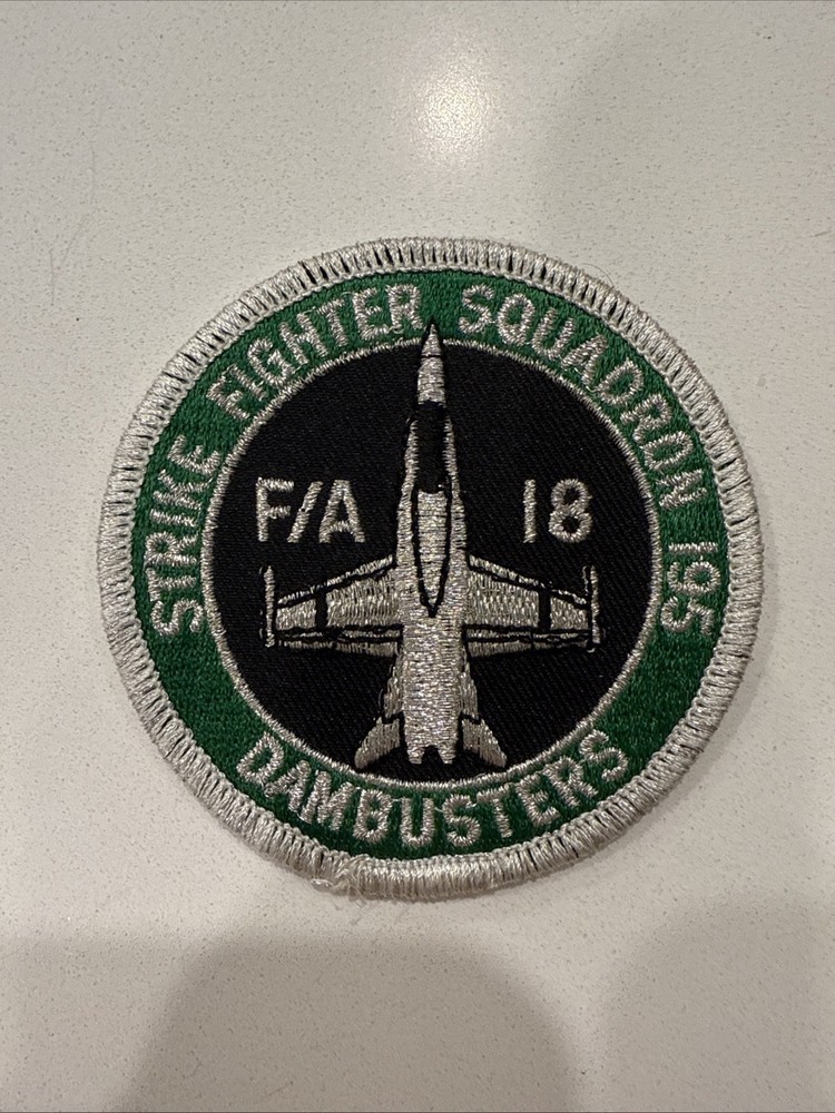 Navy  Squadron Patch: Strike Fighter Squadron 195, Dambusters