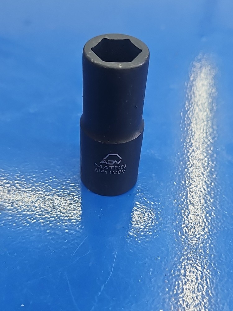 BIP11M6V Matco Tools 11mm Semi Deep Impact Socket 3/8 Drive NEW