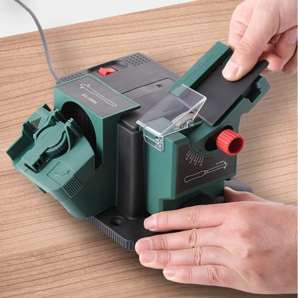 Multifunctional Electric Drill Bit Sharpener Bench Mounting Sharpening New