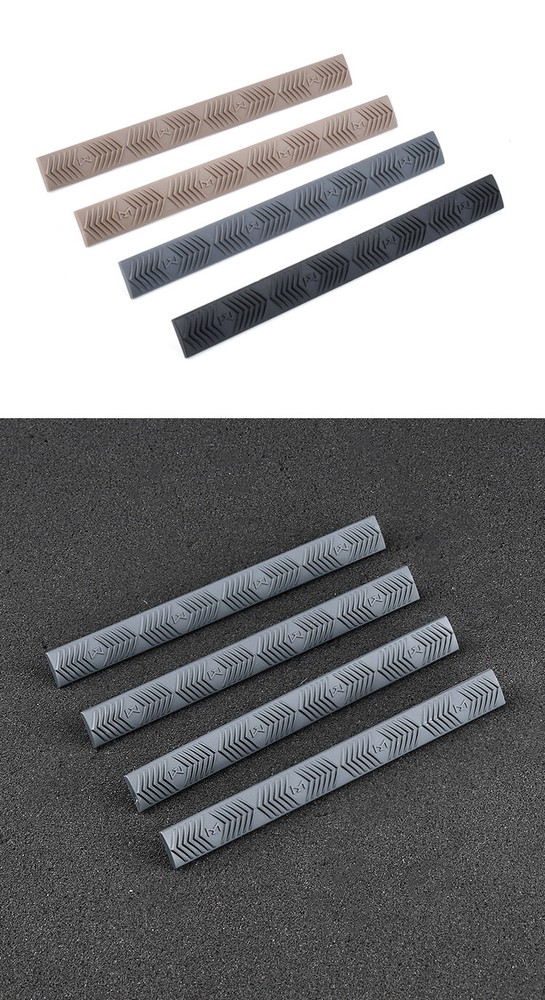 M-LOK System Rail Protector Covers Protection Covers 4pcs For Mlok Rail