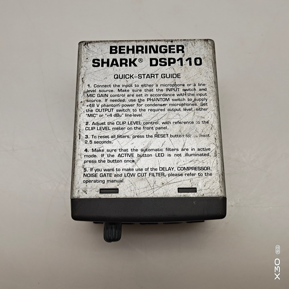 BEHRINGER SHARK DSP110