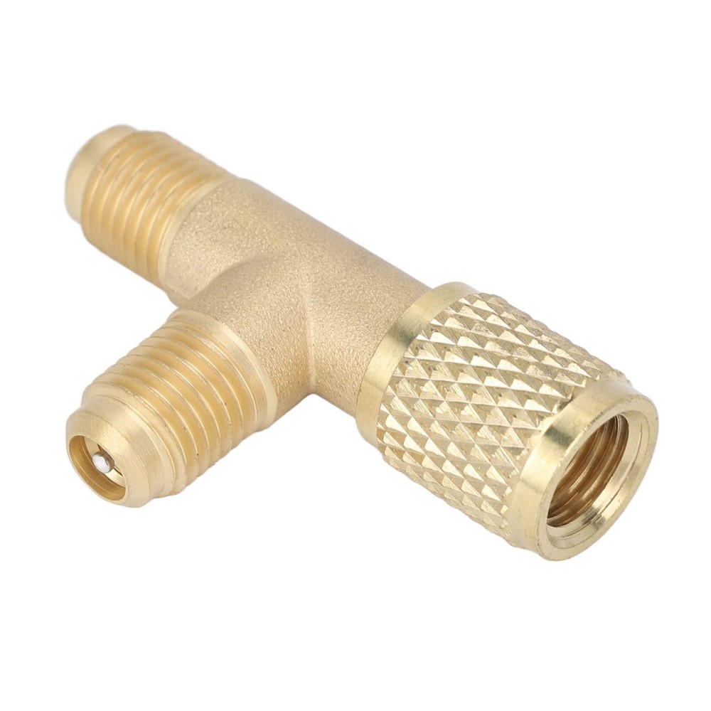 1/4in Valve Quick Coupler Tee Adapter, Access normal, Popular
