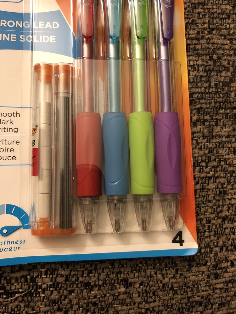 BIC, Mechanical Pencils, VELOCITY, 0.9mm, THICK, #2, COMFORTABLE GRIP