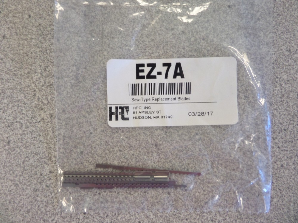HPC EZ-7A SAW BLADE STYLE BROKEN KEY EXTRACTOR REPLACEMENT BLADES 10 PACK