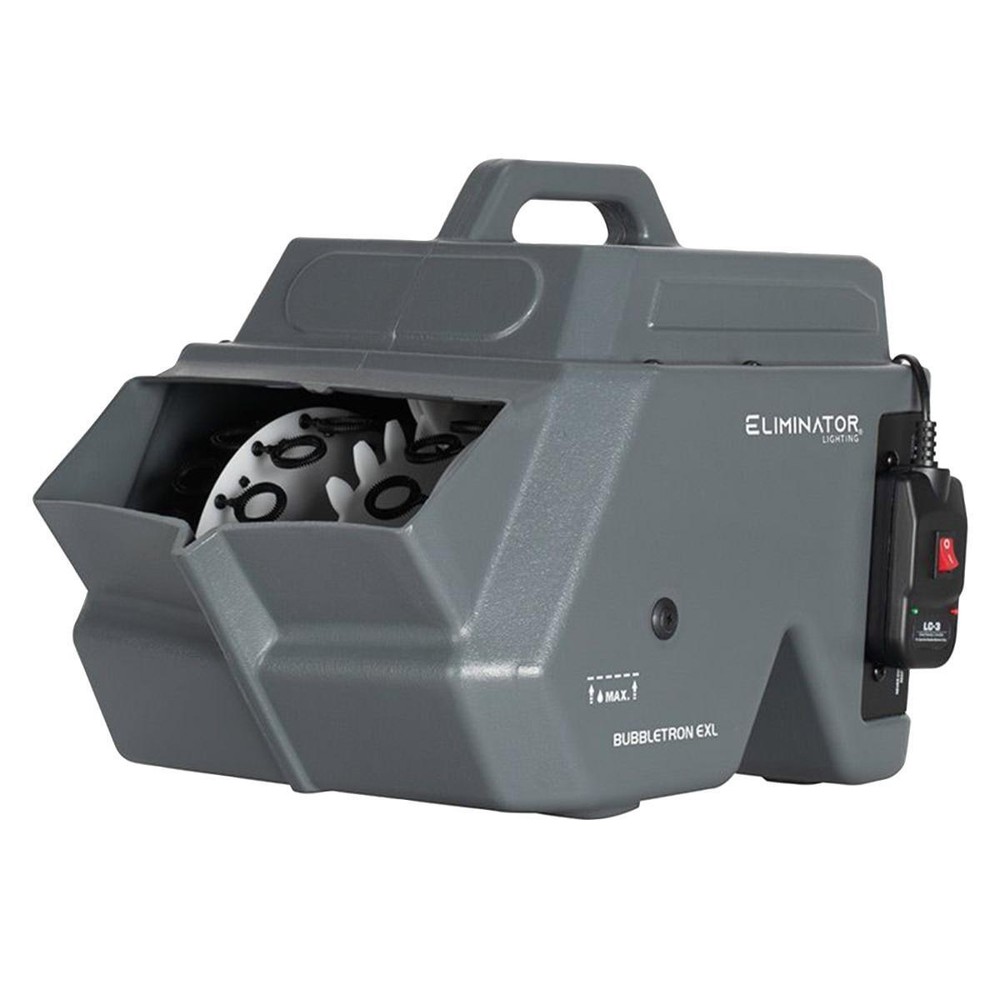 Eliminator Lighting BUBBLETRON EXL Bubble Machine with (2) Gallons Universal ...