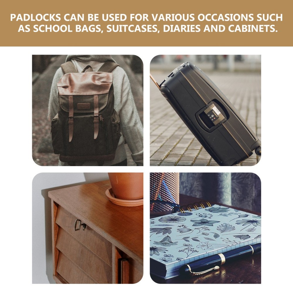 Locker Lock 4 Padlock Combination Lock for School combination lock