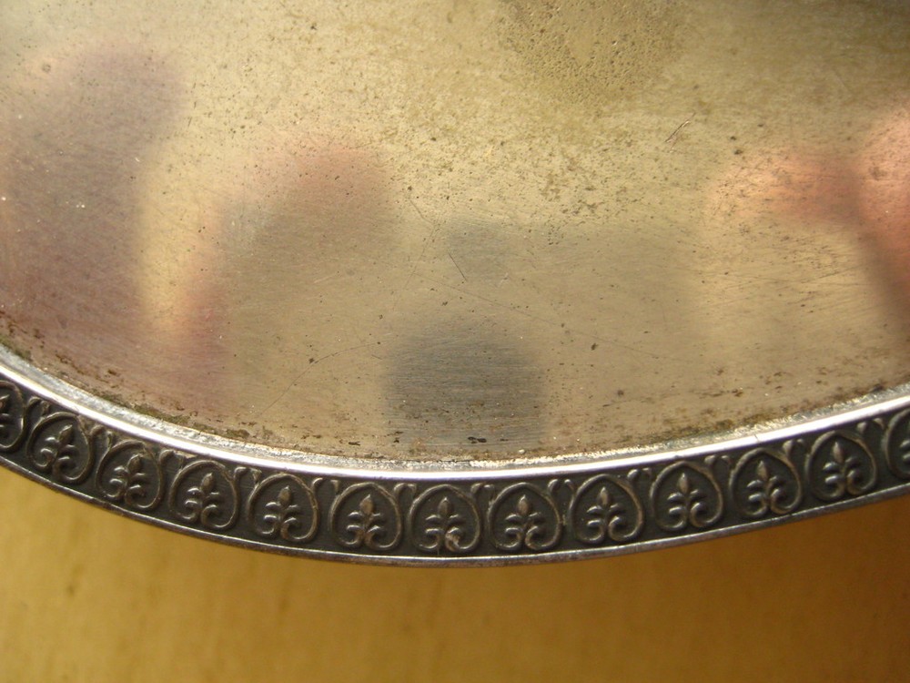 Vintage Silver Plate Dish/Plate/Tray Signed