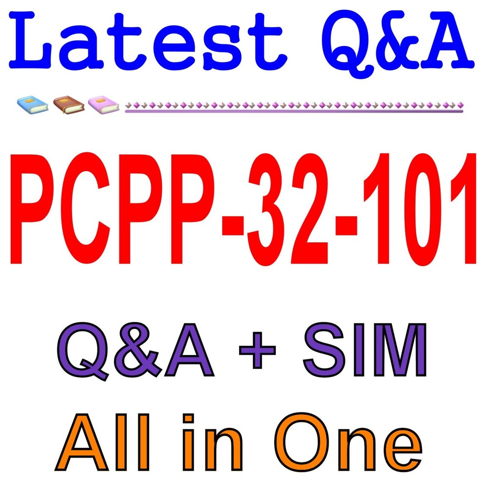 PCPP1 - Certified Professional in Python Programming 1 PCPP-32-101 Exam Q&A