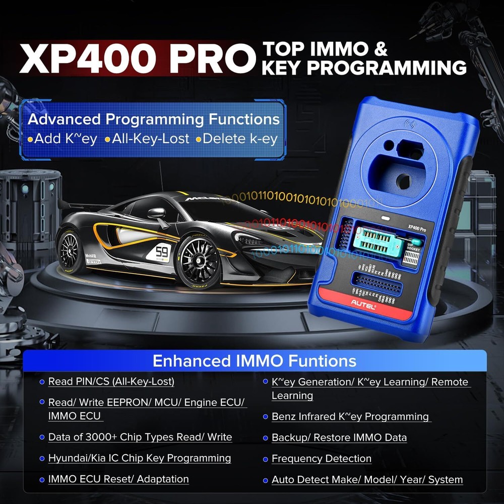 Autel MaxiIM IM508S XP400 PRO IMMO K~ey Programming Tool Auto Diagnostic Scanner