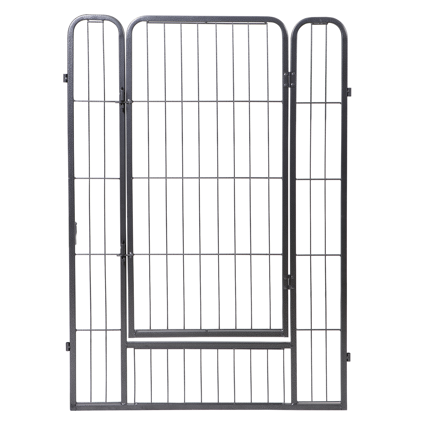 40" 8 Panel Heavy Duty Metal Pet Dog Playpen Kennel Exercise Fence Cage Black