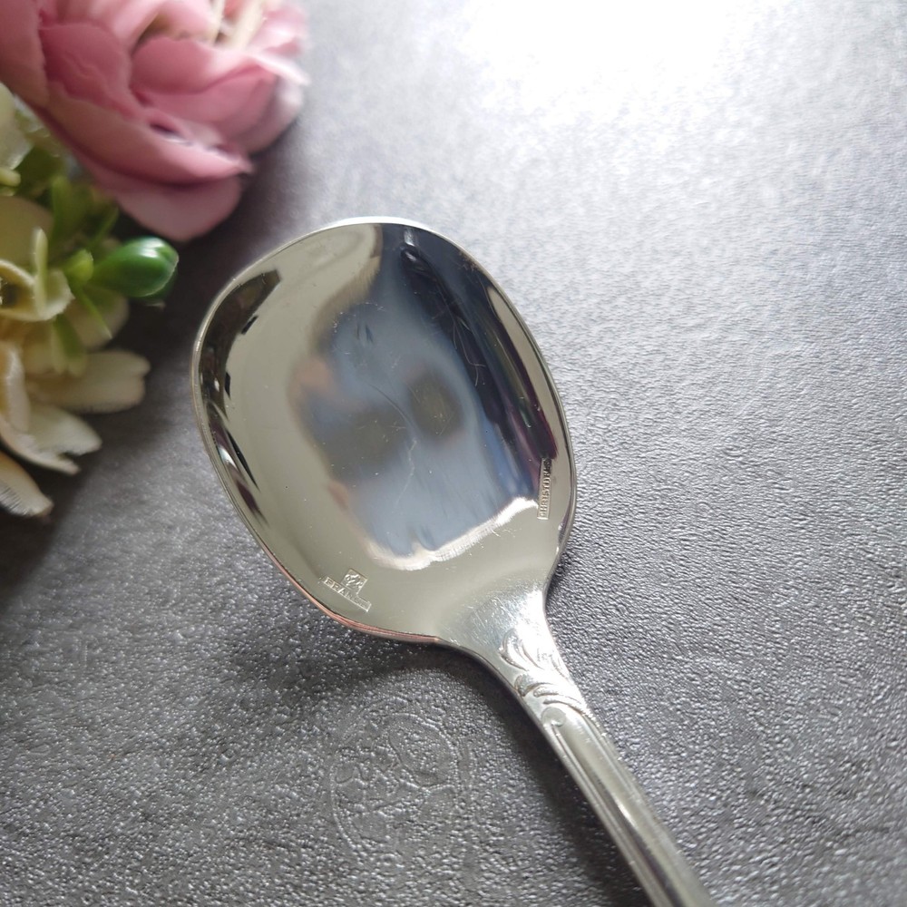 Christofle Marly 1pcs Silverplate Flatware Icecream Spoon Excellent