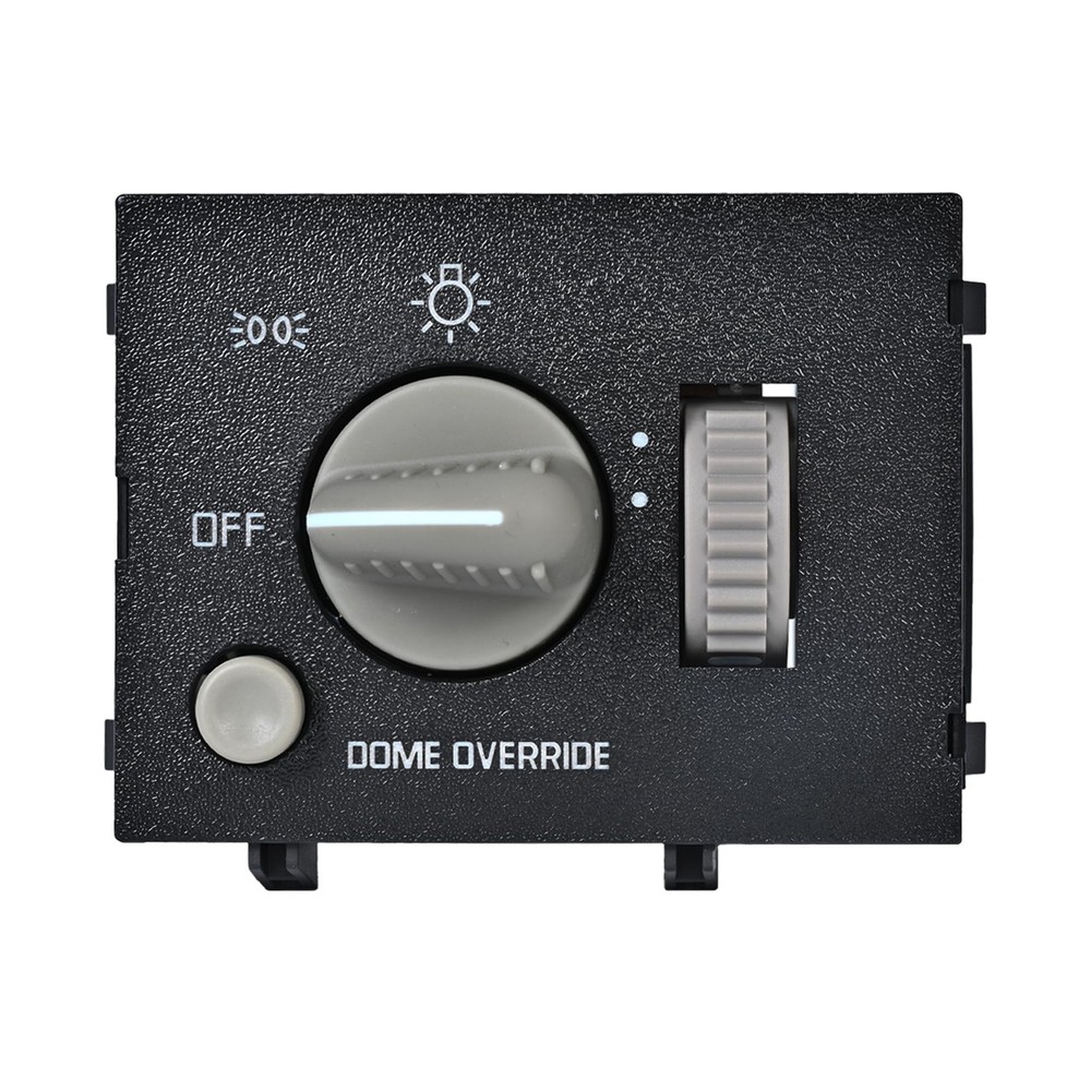 Headlight Switch Instrument Panel Dimmer Dome Lamp Black