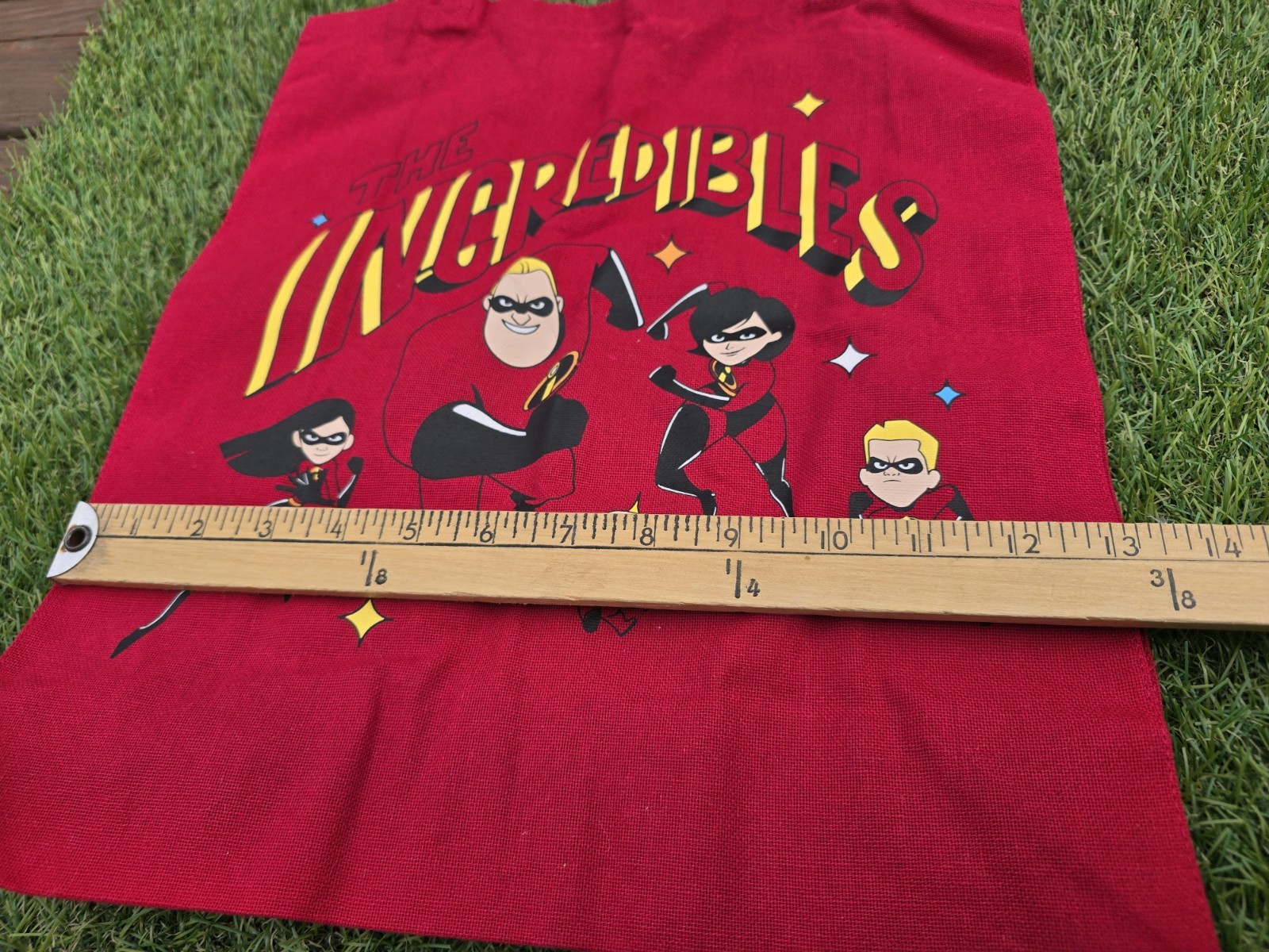 The Incredibles Primark Exclusive Tote Bag New with Tags Pixar Authentic Merch