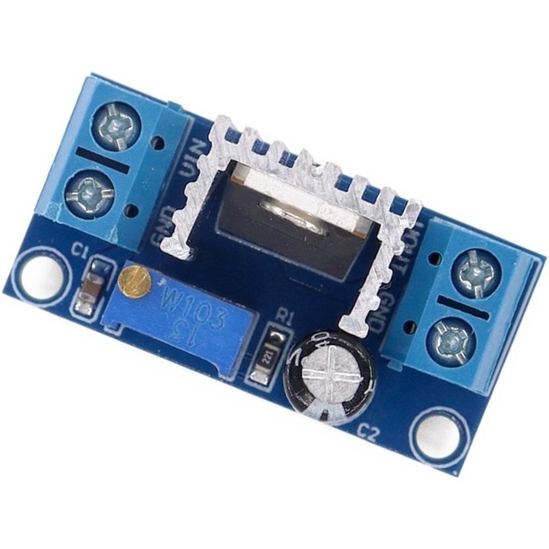 DC Linear Converter Buck Step Down LM317 Low Ripple Module Power Supply