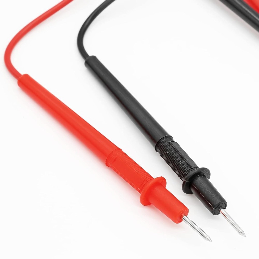 High Voltage 1000V Banana Plug Probe Set - 60cm Multimeter Leads for Electronics