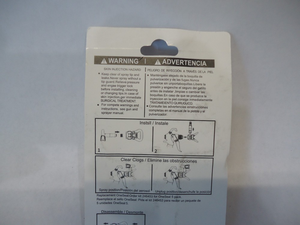 Paint Sprayer Precise Nozzles, Reversible Spray Tip 515 New Graoo