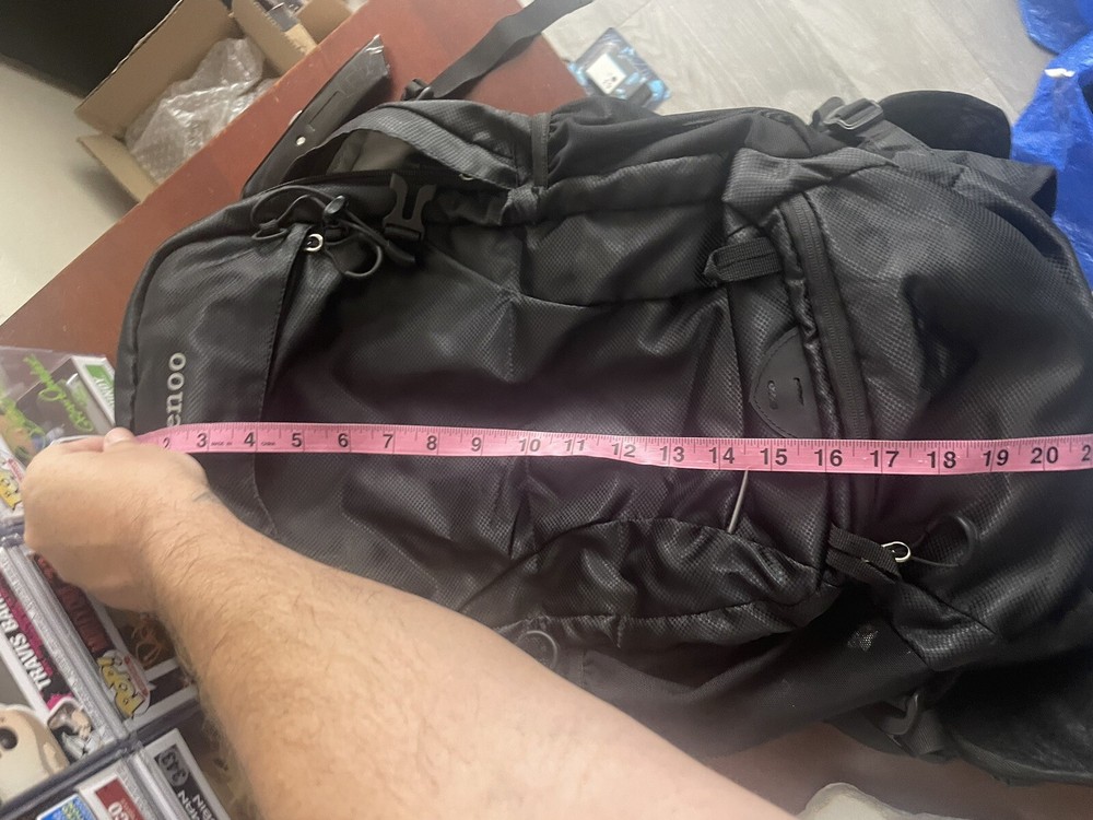 Mouteenoo Hiking / Trail Backpack - Black