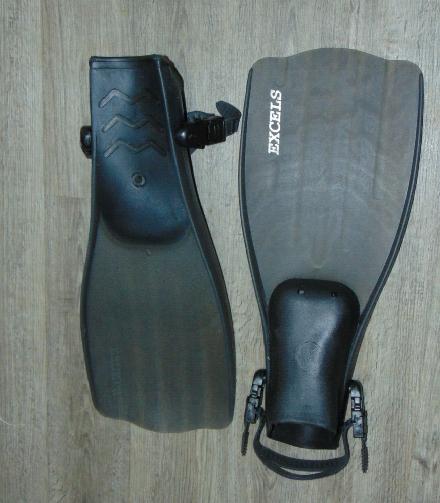 Excels + Plus Open Heel Scuba Diving Dive Fins XL