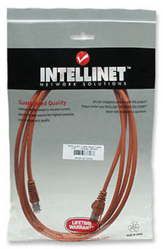 Intellinet 5ft CAT5E UTP Ethernet RJ45 Patch Cable OR