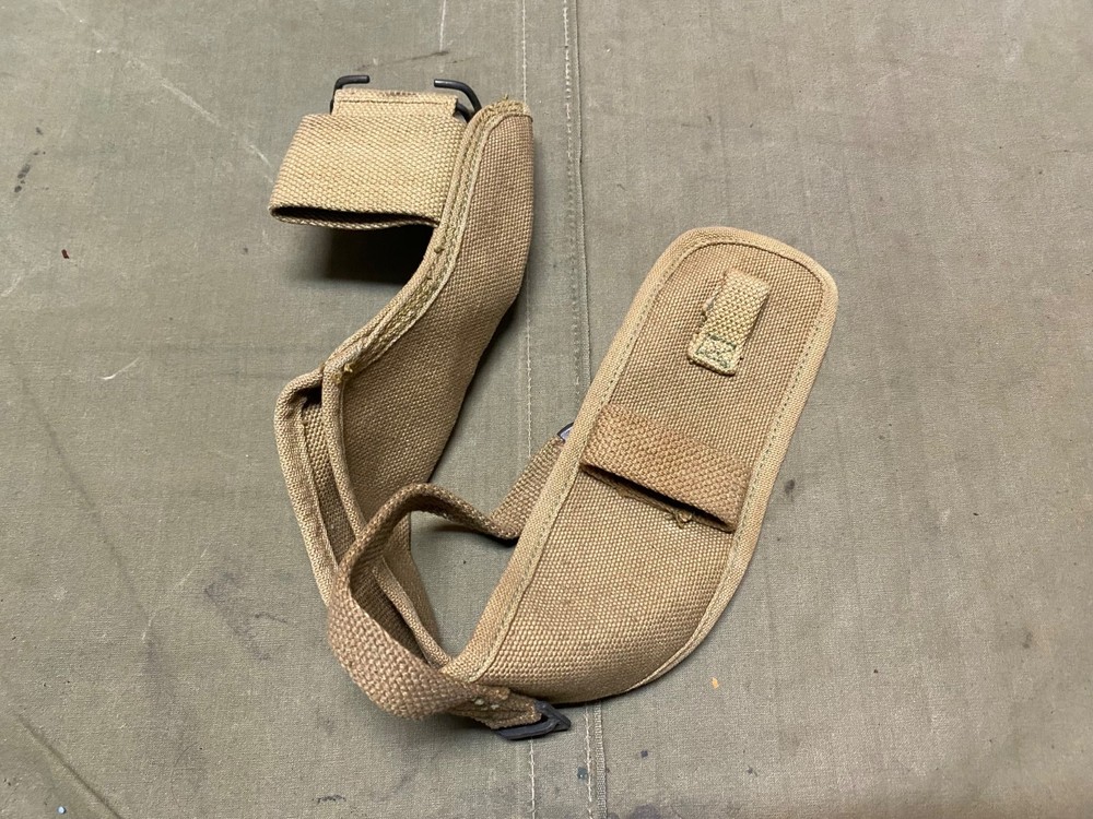 ORIGINAL WWI WWII US ARMY M1917 PICK AXE CARRIER COVER-DATED 1918