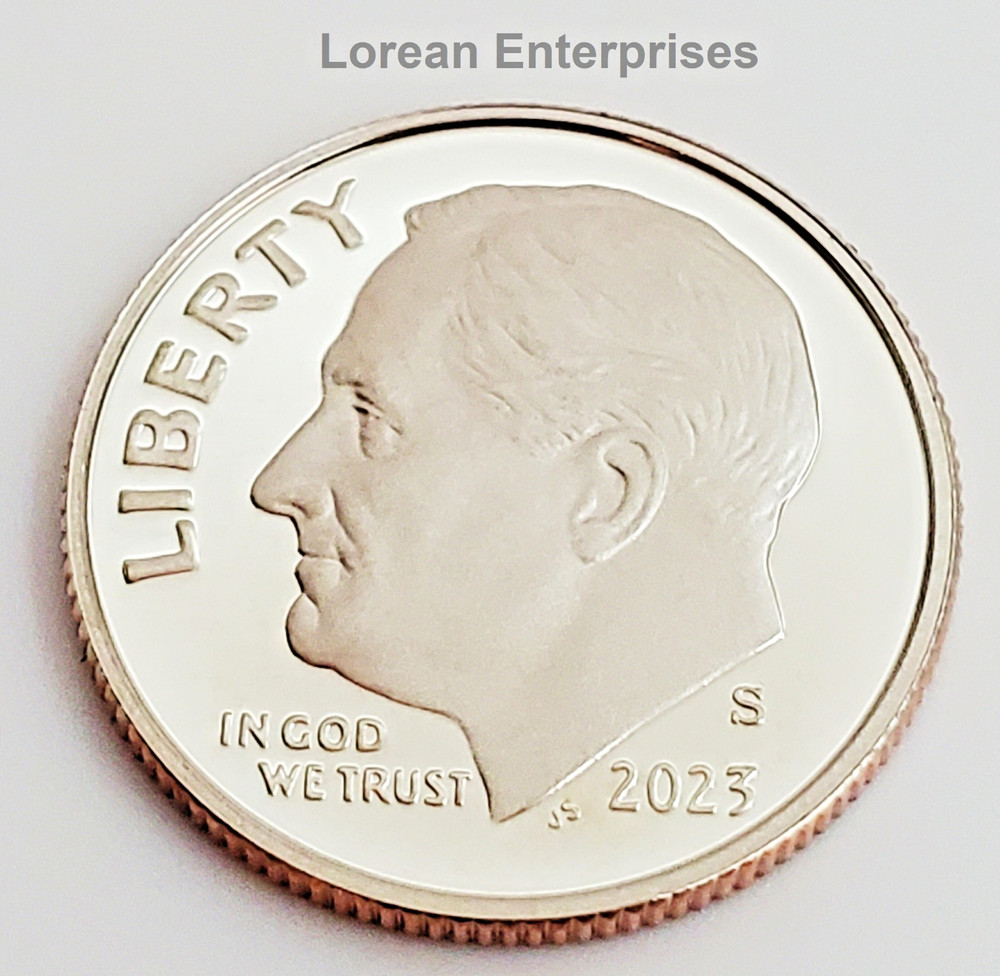 2023 S Roosevelt Dime CLAD ✼ PROOF✼