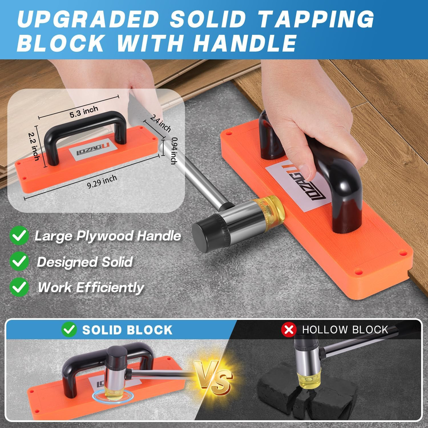 43-Piece Laminate Flooring Tools, LVP Installation Kit, Vinyl Flooring Tools