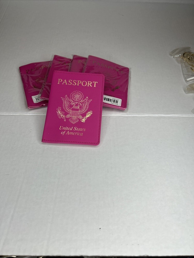 Luxury Passport Cover  Pink