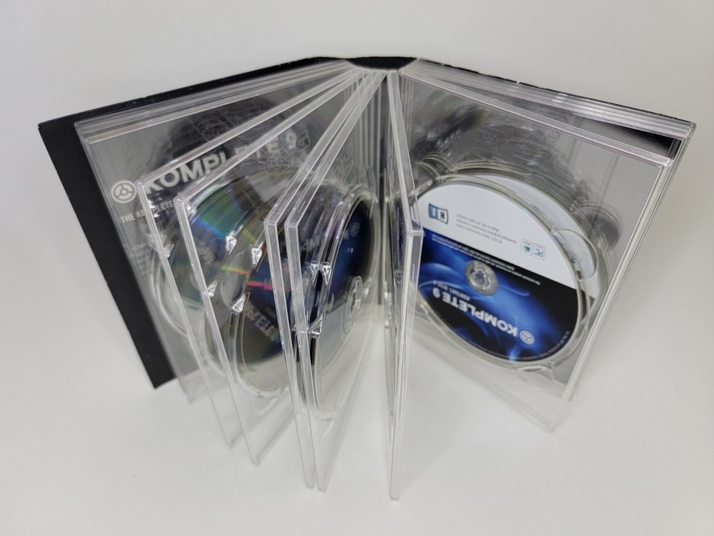 Komplete 9 Native Instruments & Effects Collection 12 Discs No Serial SHIPS FAST