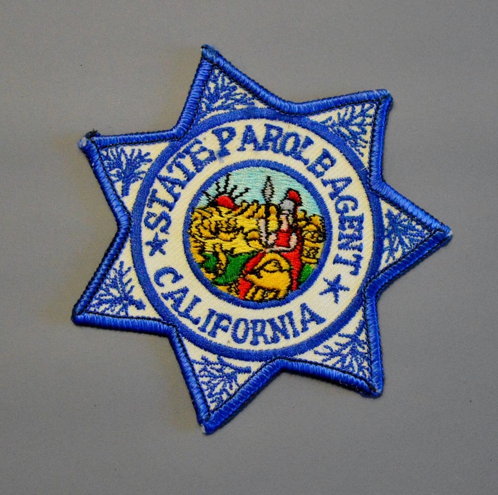 California State Parole Agent Patch #4 ++ Mint CA