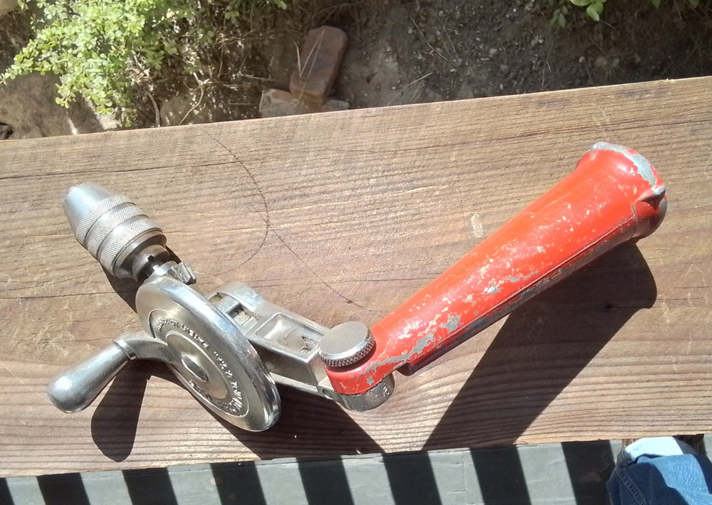 PROTO 370 Angle Adjustable Chuck & Handle 11" DRILL